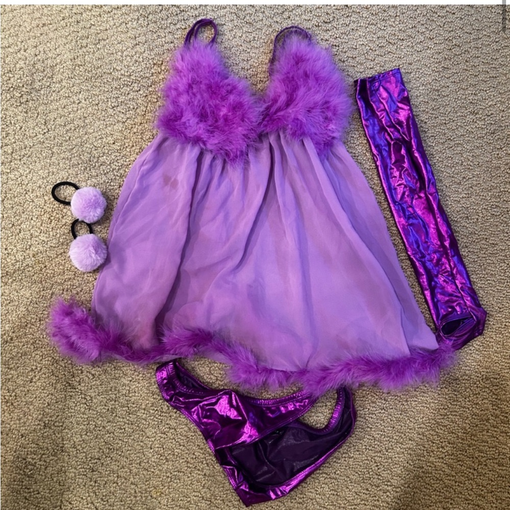Dolls Kill Purple Fembot Costume